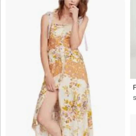 $148 NWT Free PeopleAnthropologie Love Boy Maxi Dress women size Small 0